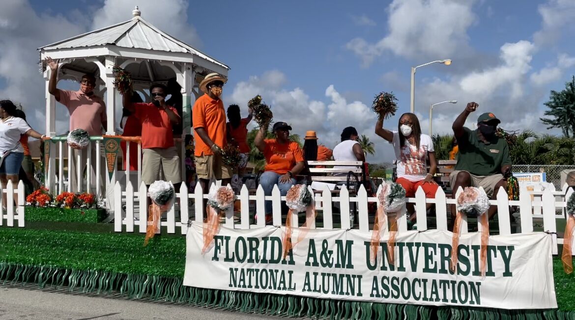 FAMU float